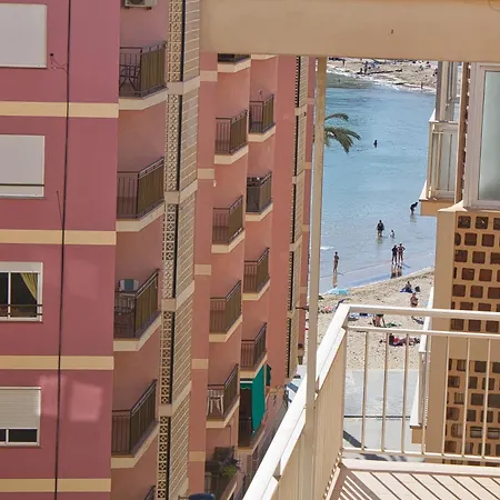 Maravilloso Vistas Al Mar, En Primera Linea Playa דירה טורבייחה